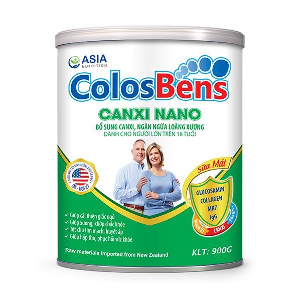 Sữa Colosbens Canxi Nano có tốt không? Công dụng và thành phần