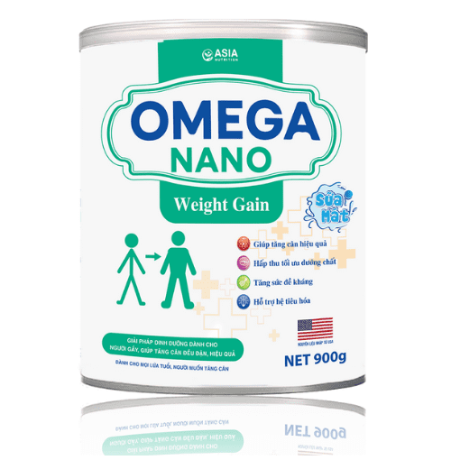 Review sữa tăng cân Omega Nano Weight Gain có tốt không? mua hàng ở đâu uy tín?