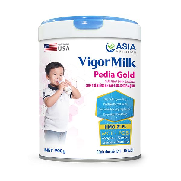 Xem review mới nhất về sữa bột cho bé Vigor Milk Pedia Gold Hot nhất hiện nay