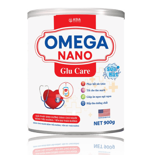 Phân tích chi tiết sữa dành cho người tiểu đường Omega Nano Glu Care thành phần, công dụng