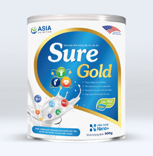 Sữa Sure Gold có tốt không? Thành phần công dụng ra sao