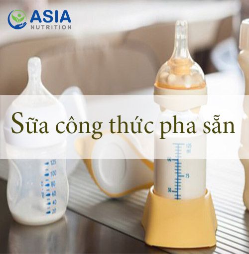 Sữa công thức pha sẵn xong để được bao lâu