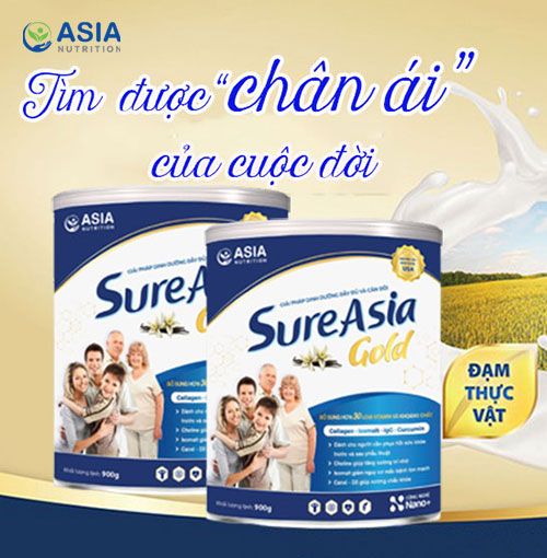Tìm được “chân ái” cuộc đời nhờ sử dụng sữa Sure Asia Gold