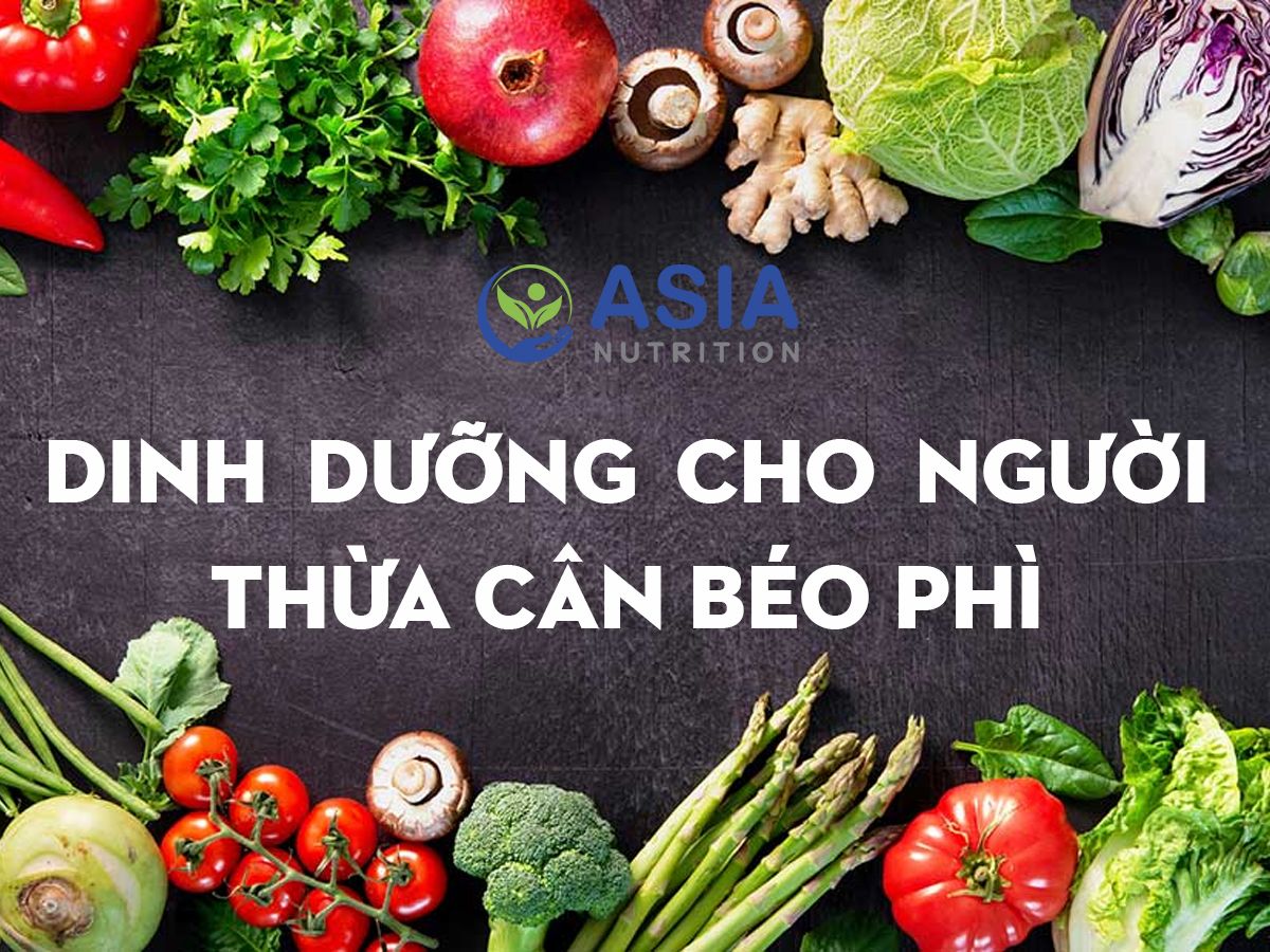 DINH DƯỠNG CHO NGƯỜI BỊ THỪA CÂN BÉO PHÌ