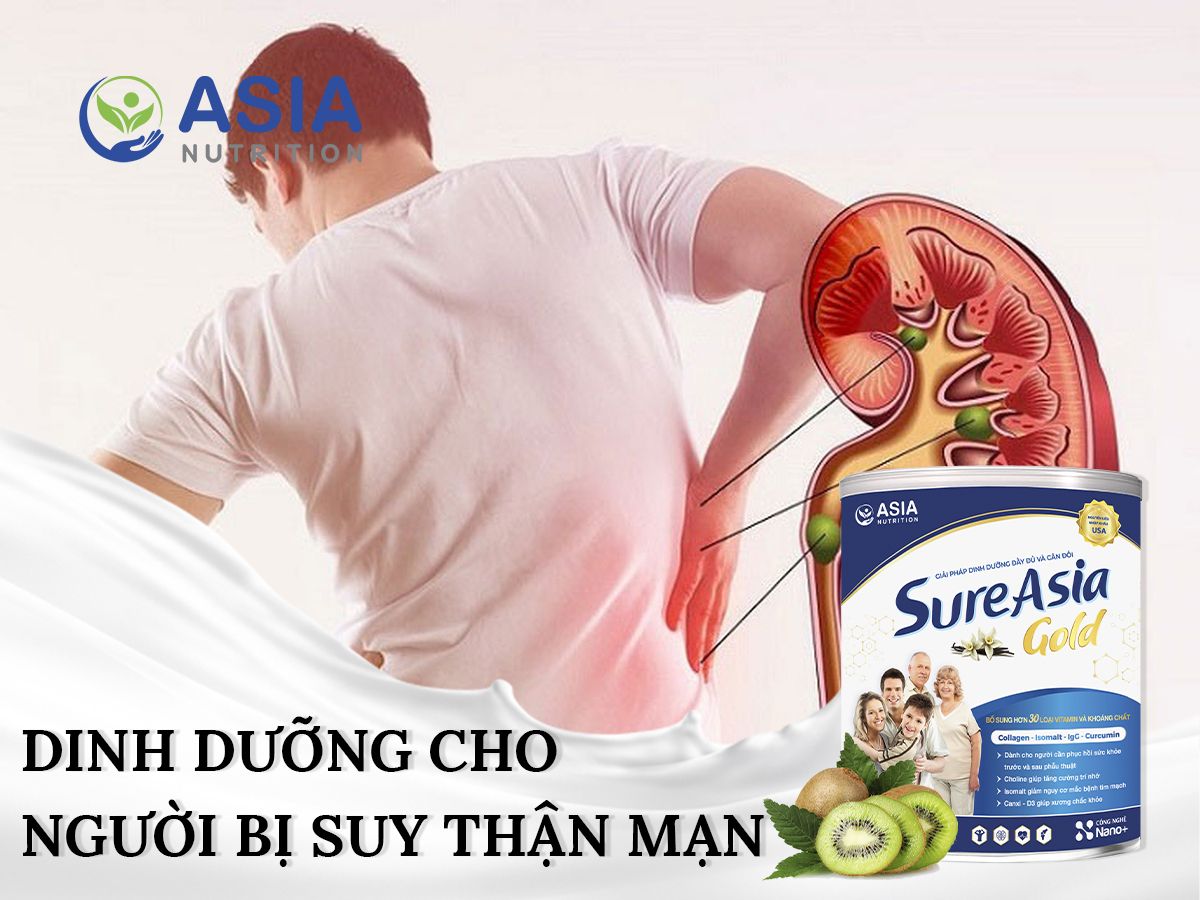 TẦM QUAN TRỌNG CỦA CHẾ ĐỘ ĂN CHO BỆNH NHÂN SUY THẬN MẠN