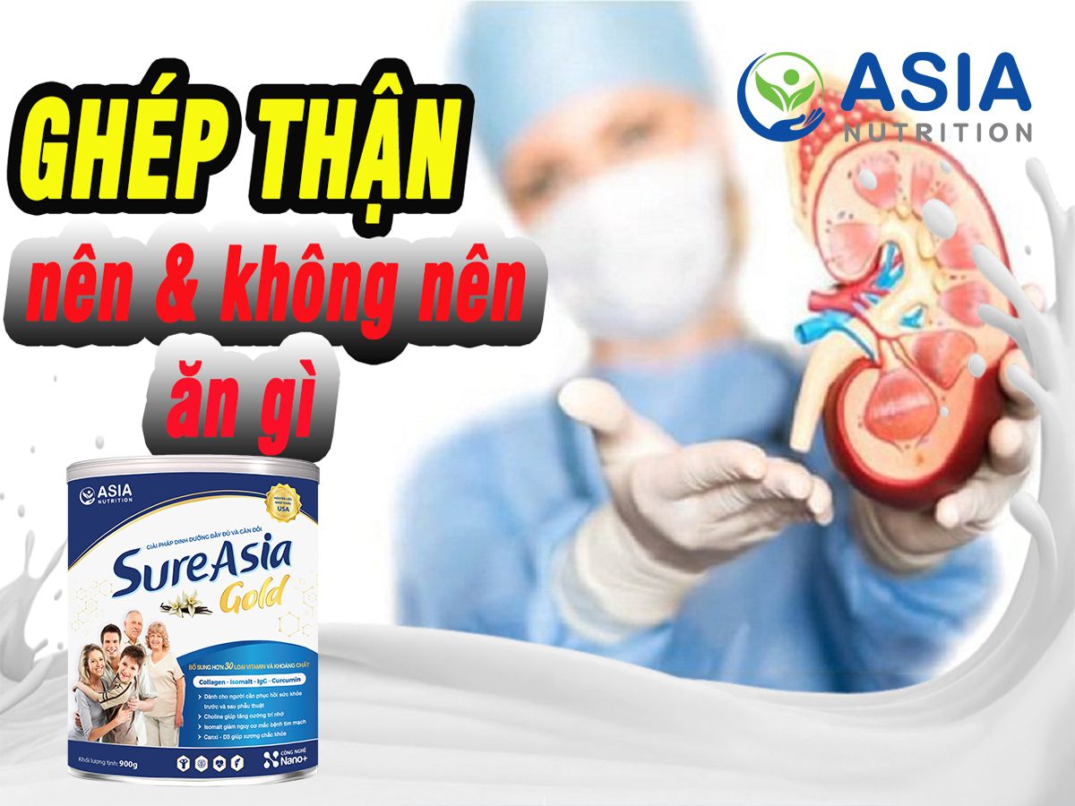 CHẾ ĐỘ DINH DƯỠNG CHO BỆNH NHÂN SAU GHÉP THẬN