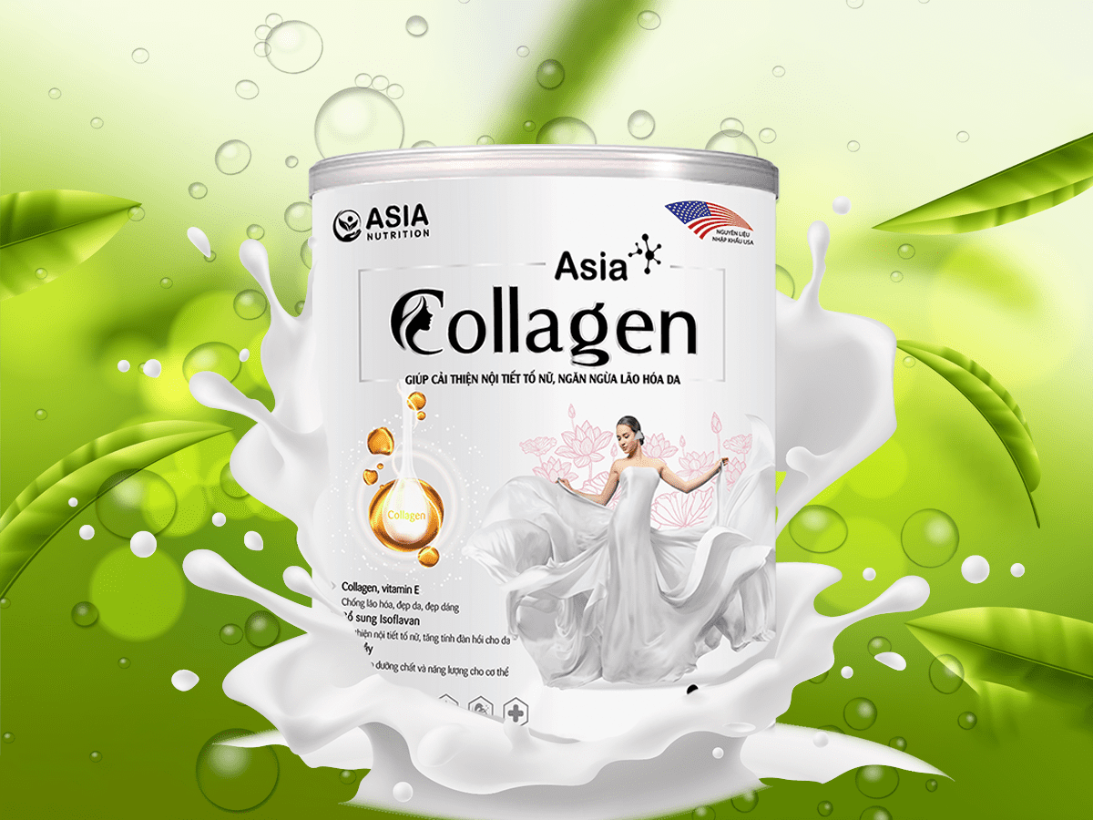 SẢN PHẨM DINH DƯỠNG ASIA COLLAGEN “YÊU CHIỀU" LÀN DA CỦA BẠN NHƯ THẾ NÀO?