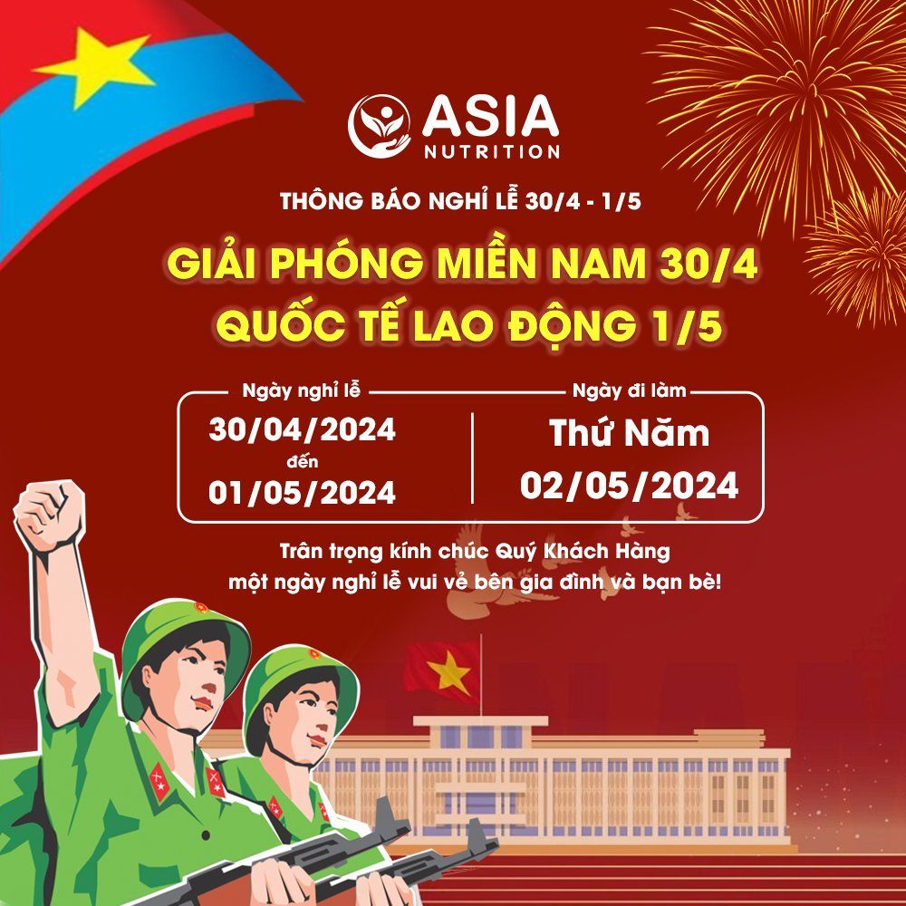 🌟 [THÔNG BÁO] LỊCH NGHỈ LỄ 30/4 VÀ 1/5  🌟