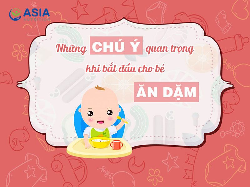 Những điều cần lưu ý khi chế biến những món ăn cho bé