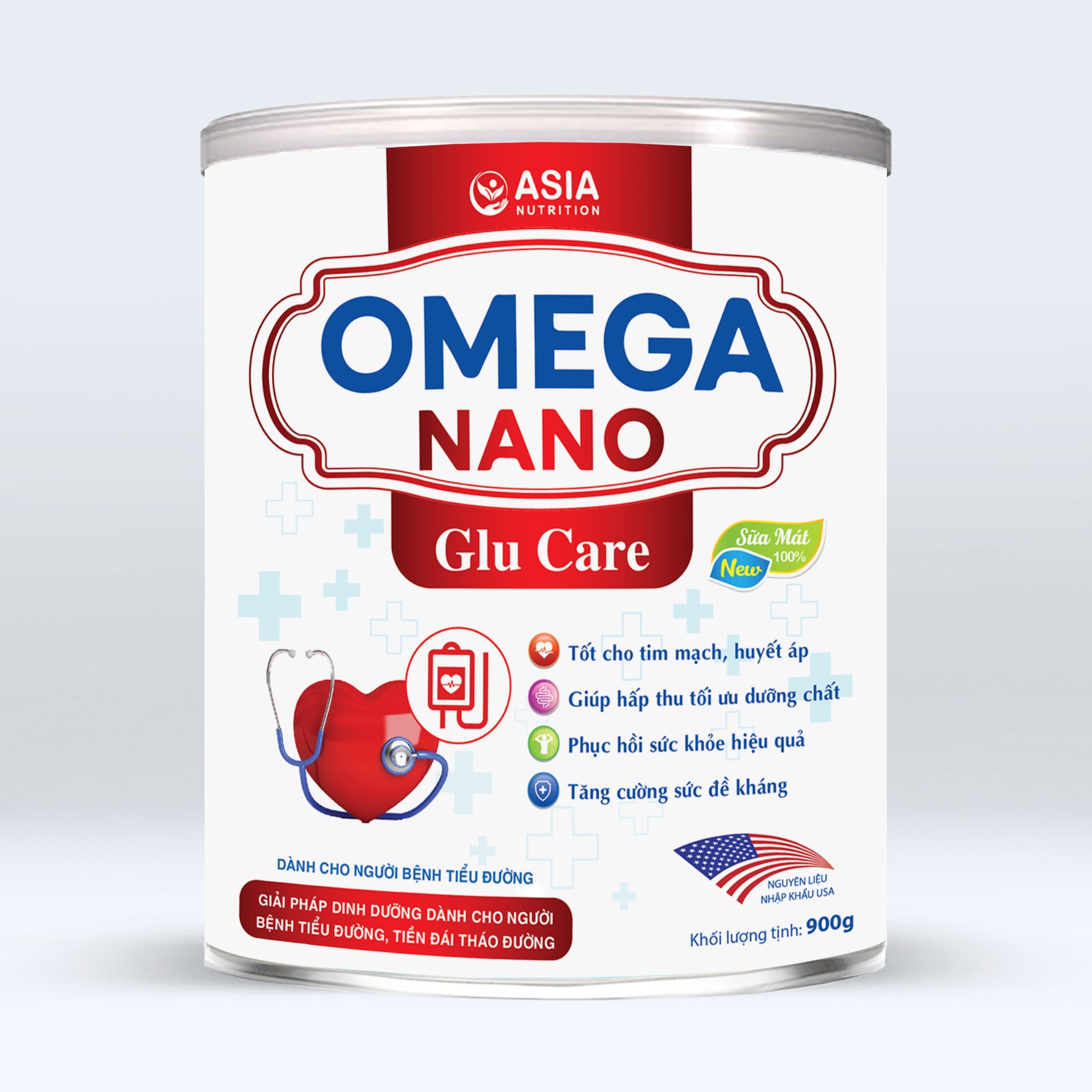 SỮA BỘT OMEGA NANO GLU CARE