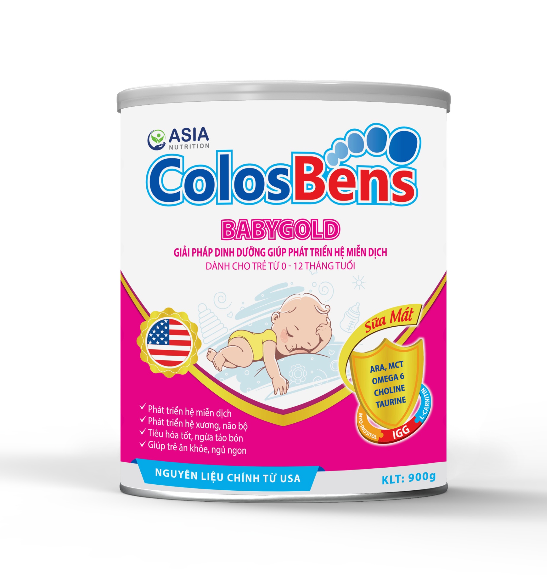 SỮA BỘT CHO BÉ COLOSBEN BABY GOLD