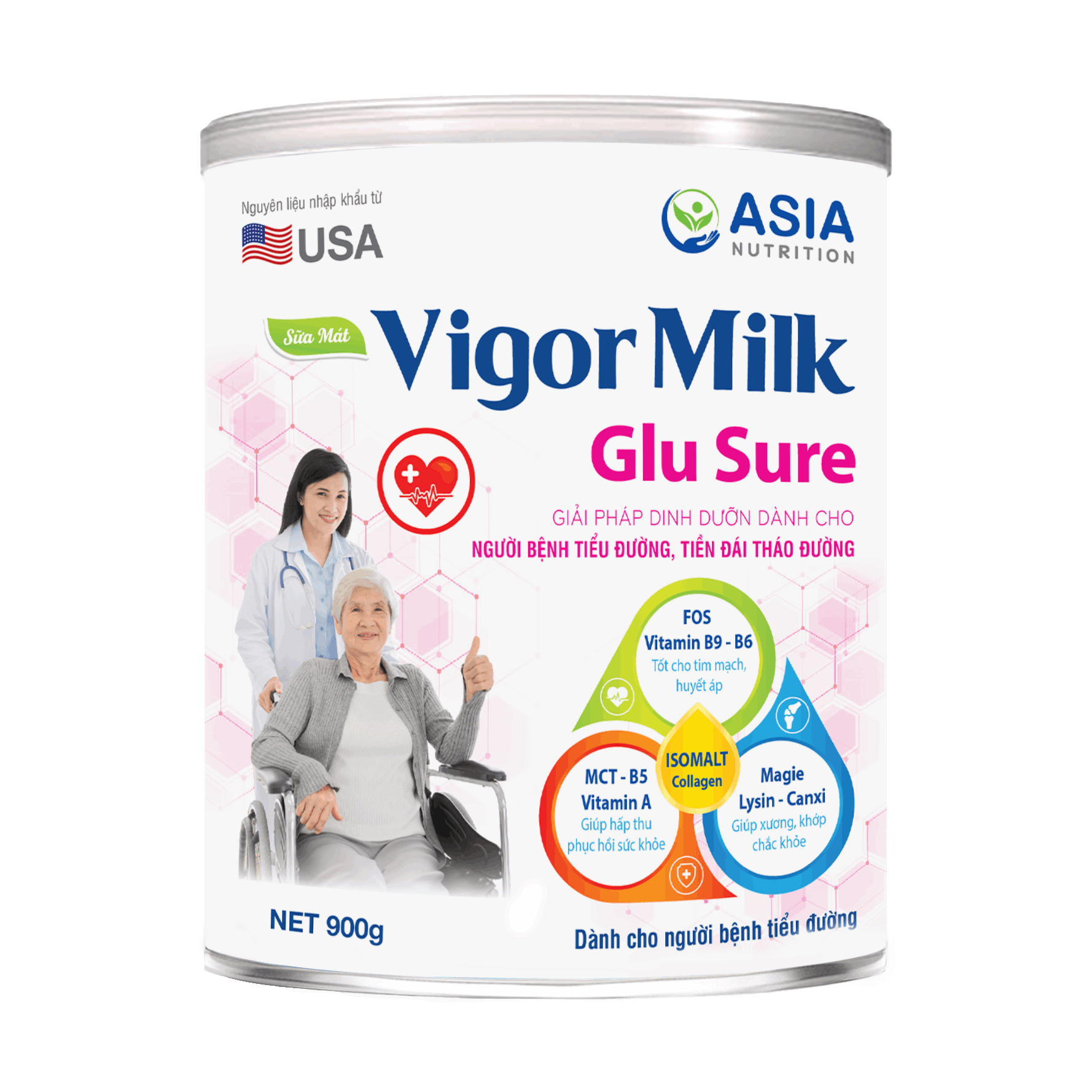 SỮA DINH DƯỠNG VIGORMILK GLU SURE