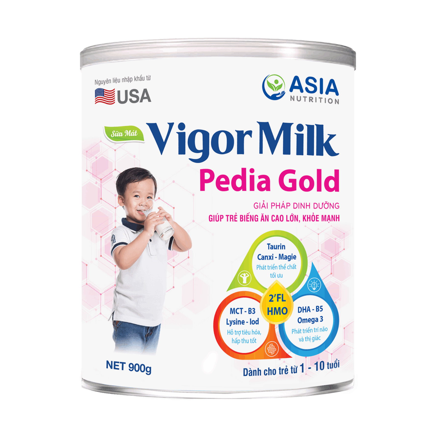 SỮA BỘT CHO BÉ VIGOR MILK PEDIA GOLD