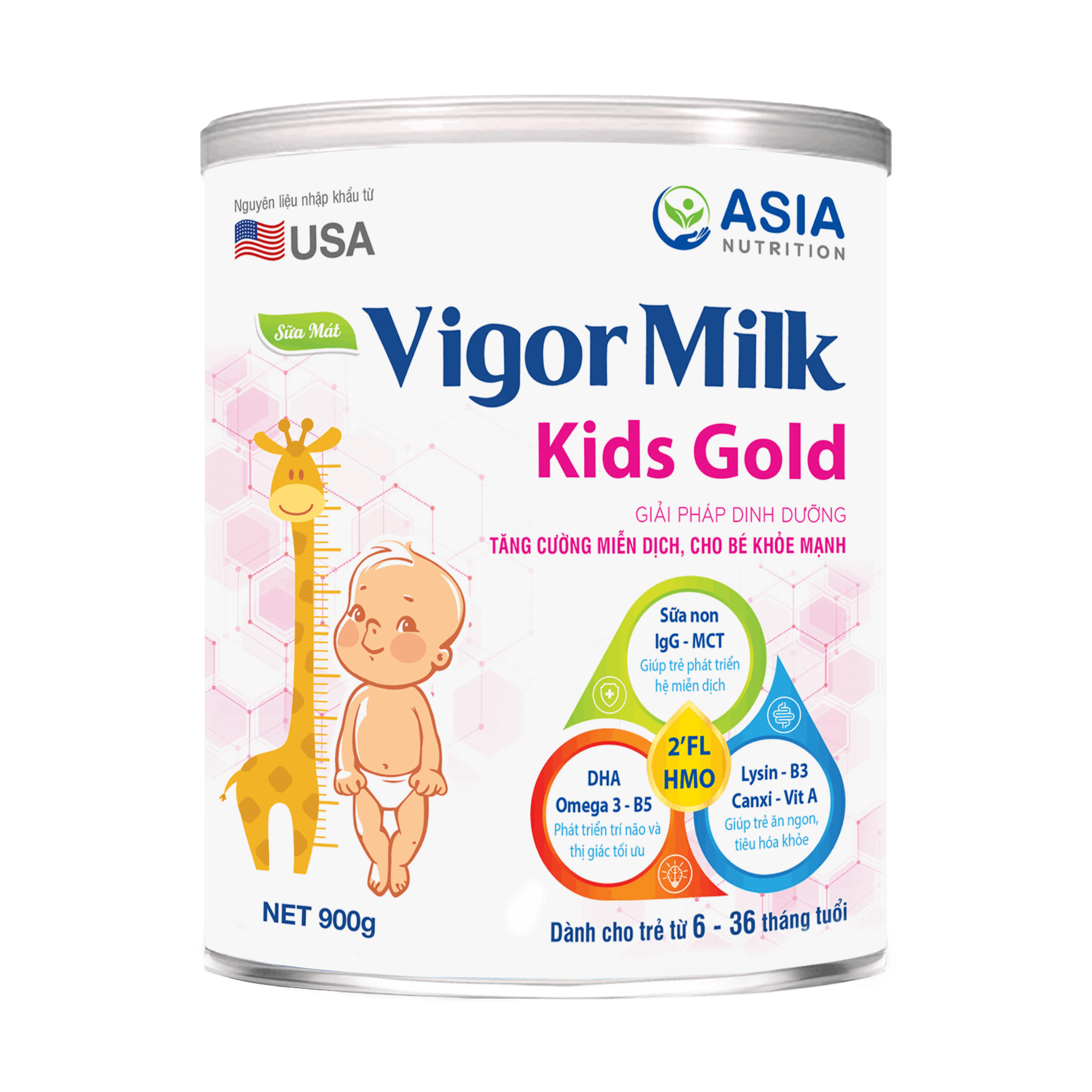 SỮA BỘT CHO BÉ VIGORMILK KIDS GOLD