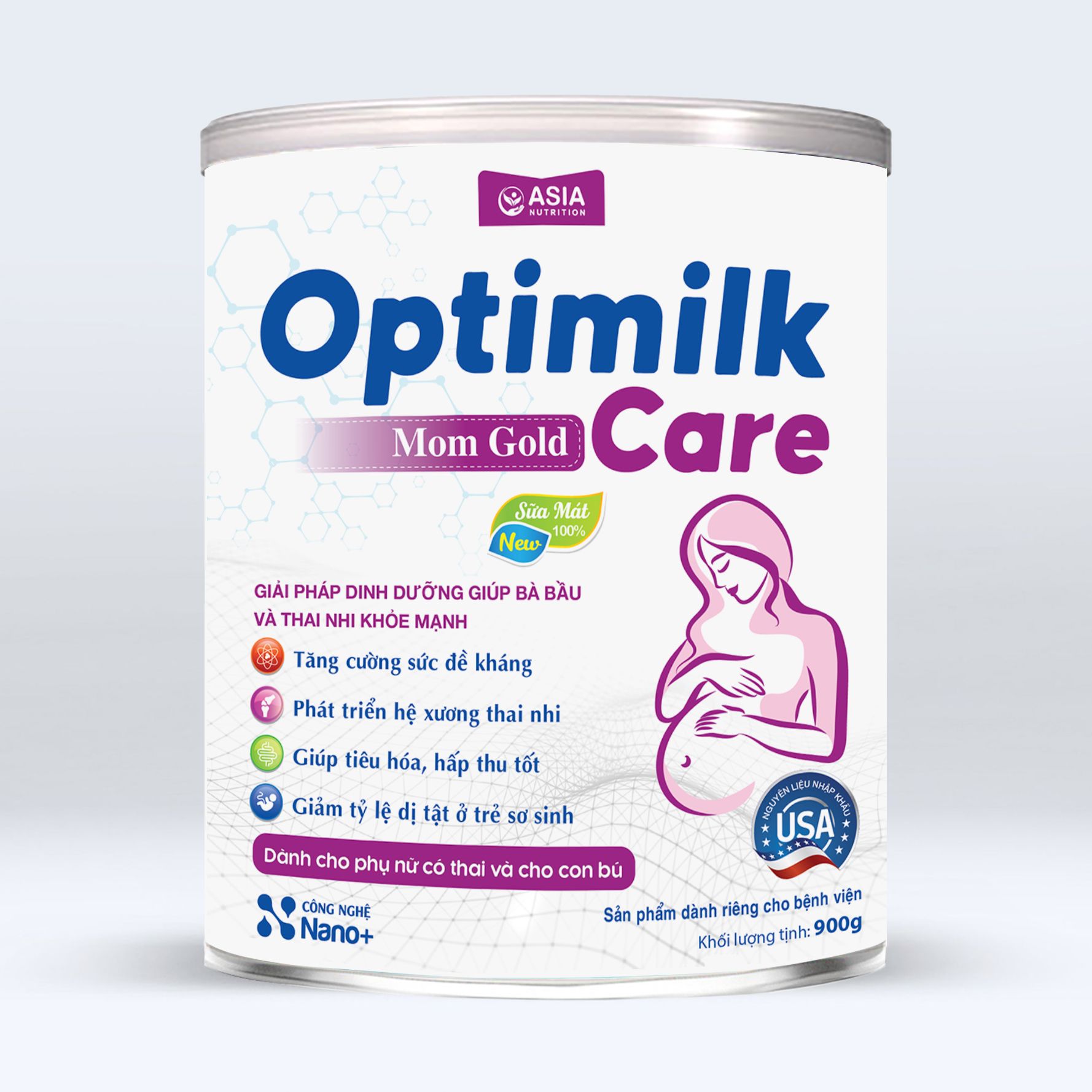 SỮA CHO BÀ BẦU OPTIMILK CARE MOM GOLD