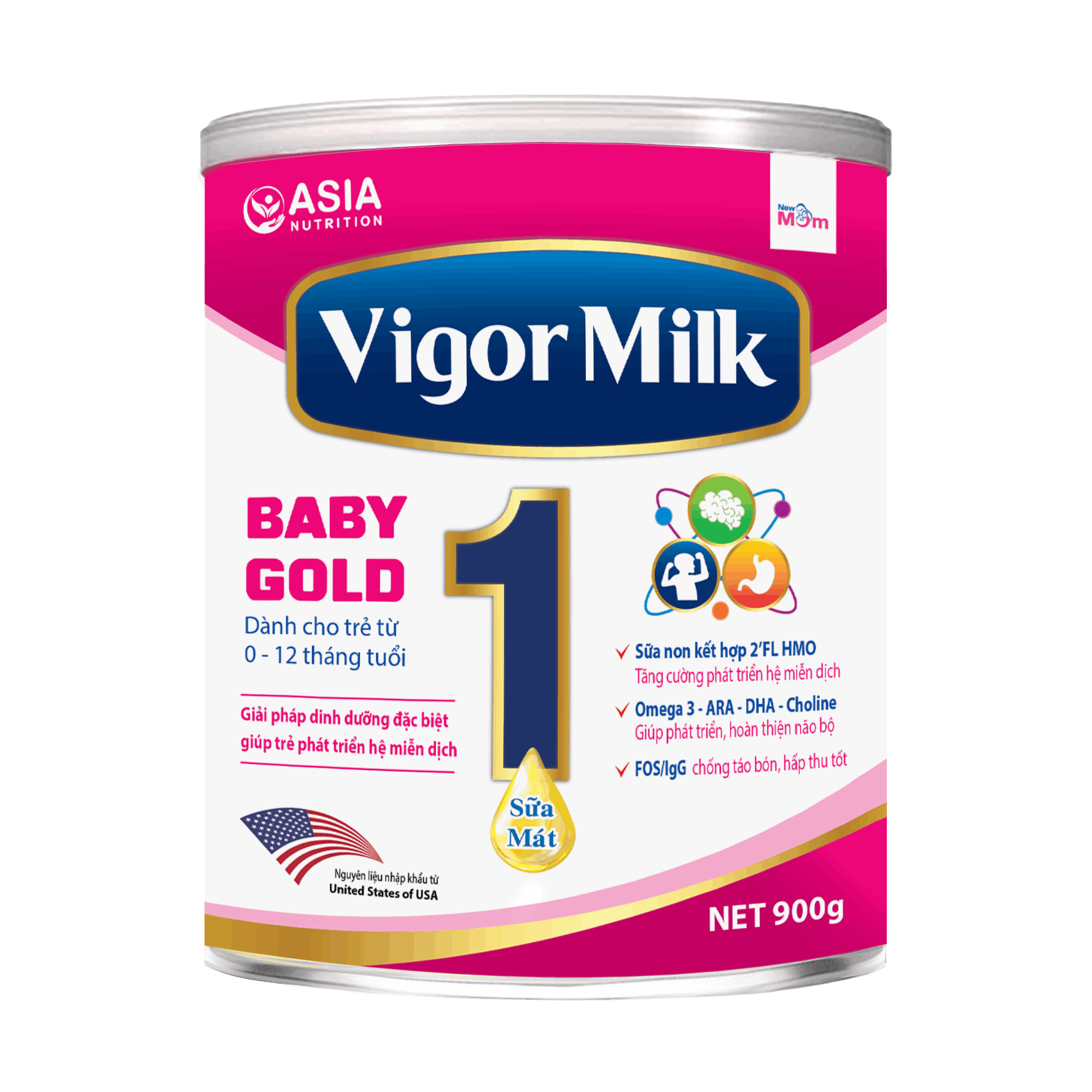 SỮA BỘT CHO BÉ VIGOR MILK BABY GOLD SỐ 1