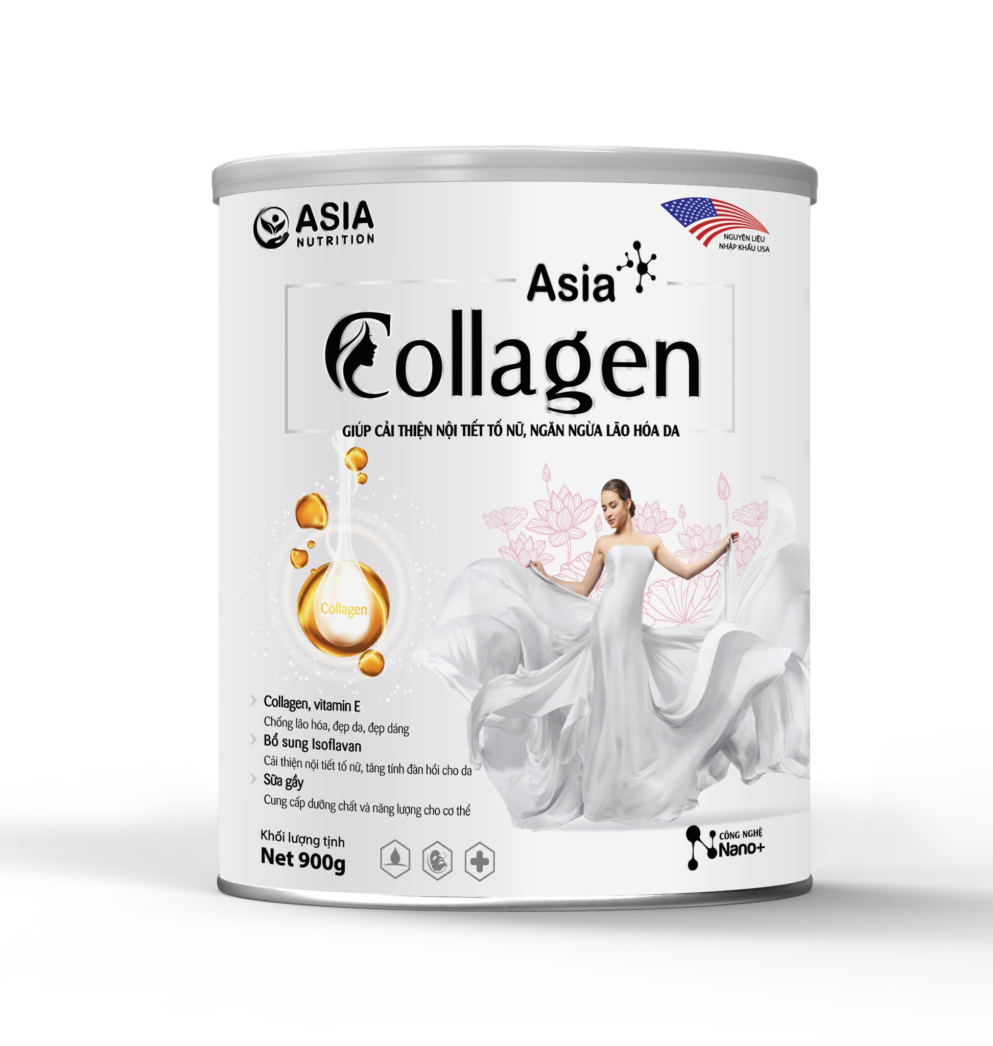 Sữa Dinh Dưỡng Tái Tạo Asia Collagen