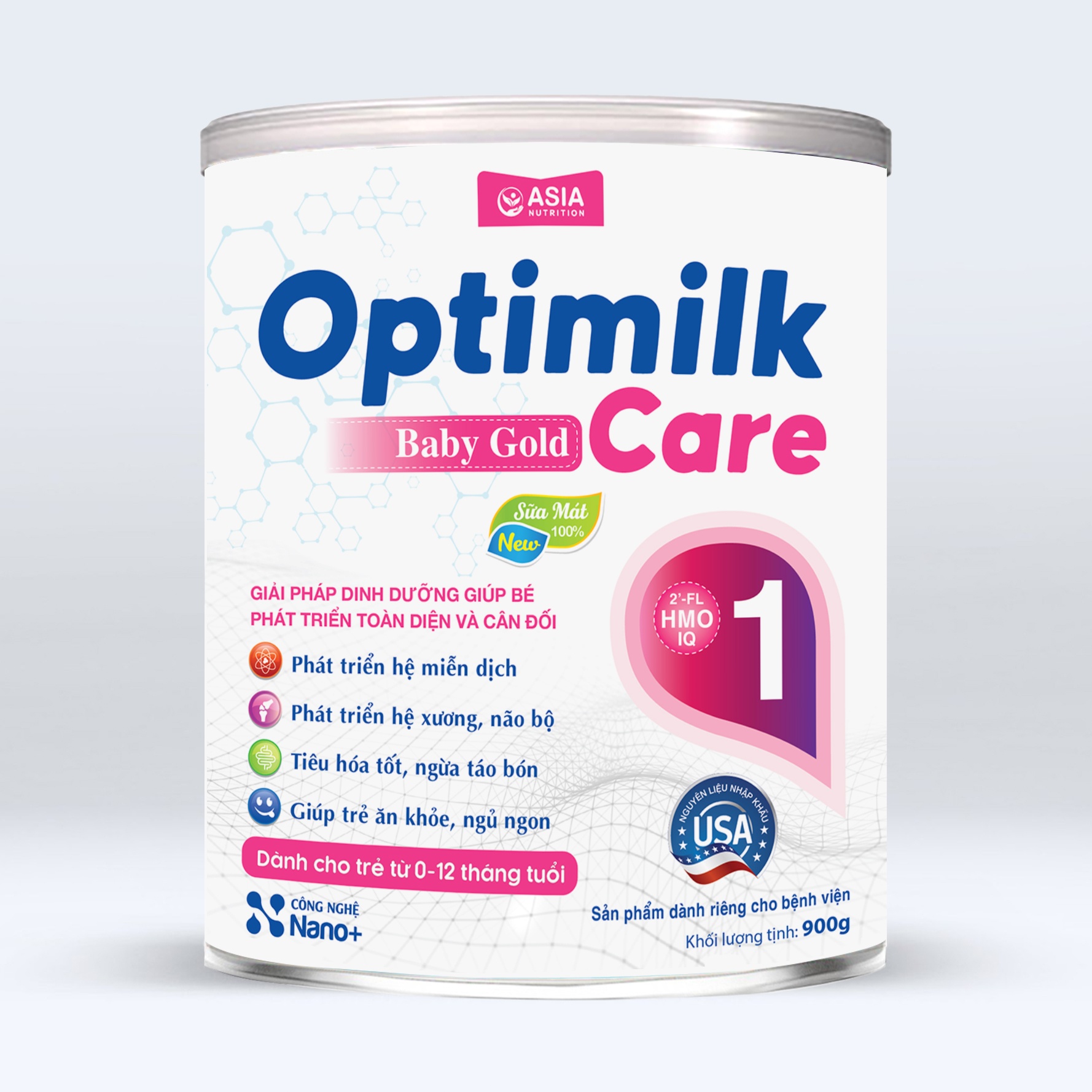 SỮA BỘT CHO BÉ OPTIMILK CARE BABY GOLD