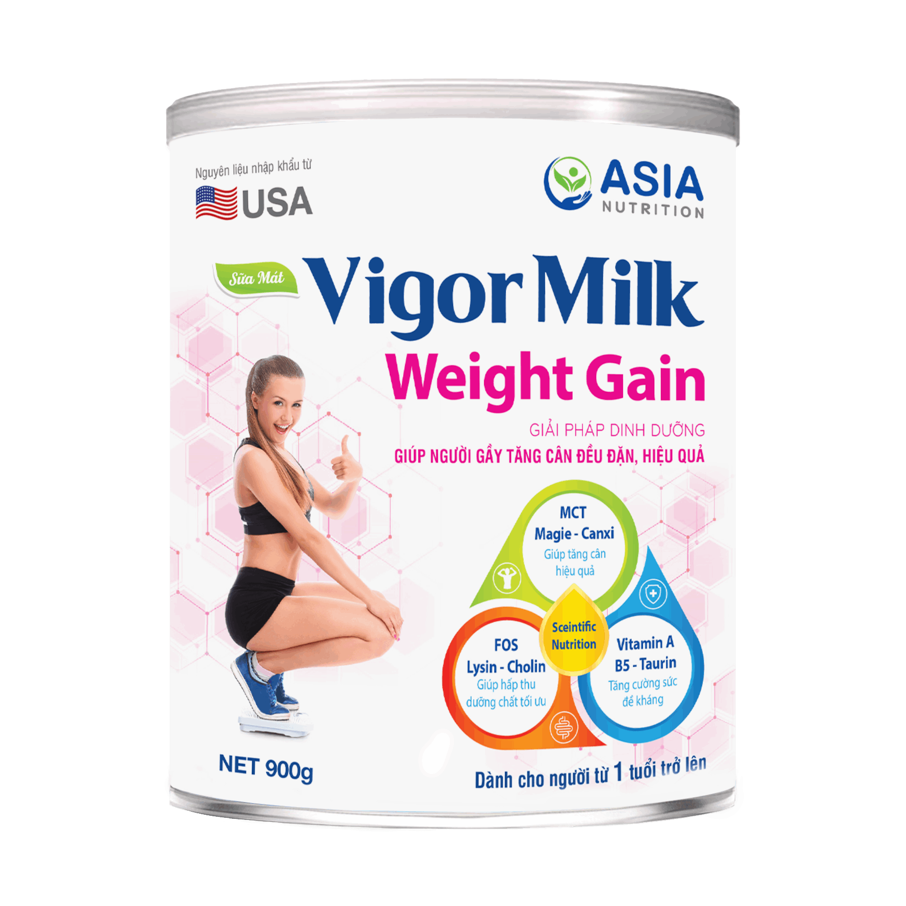 SỮA DINH DƯỠNG TĂNG CÂN VIGORMILK WEIGHT GAIN