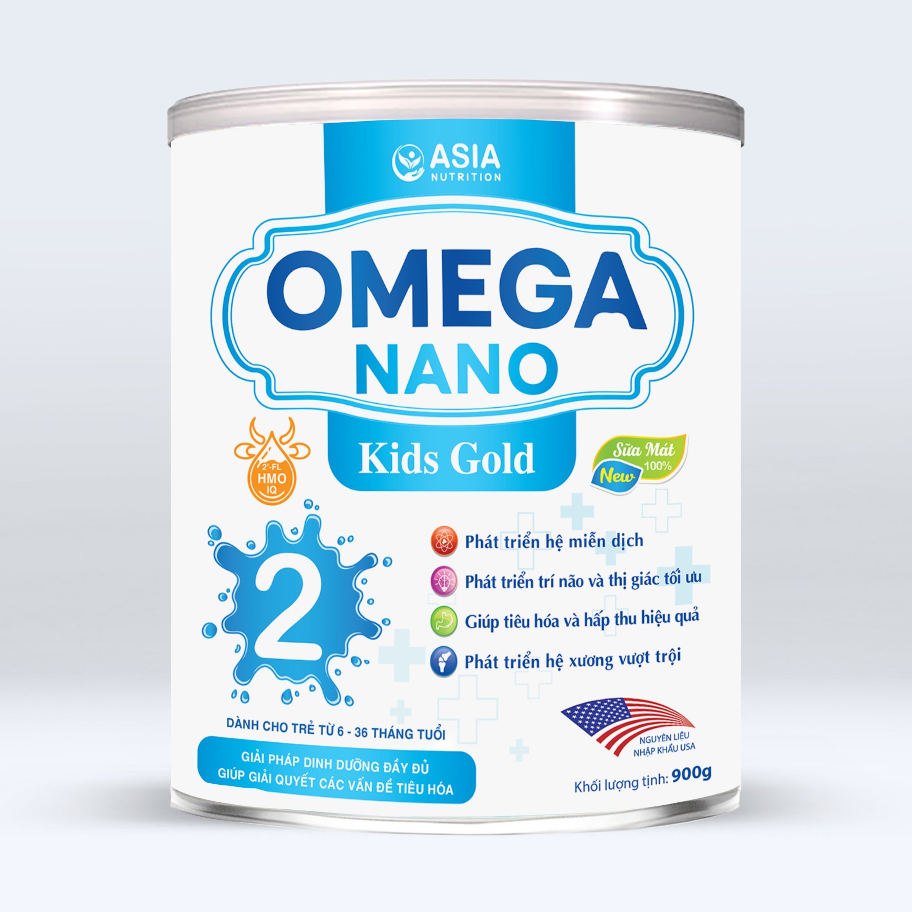 SỮA BỘT CHO BÉ OMEGA NANO KIDS GOLD