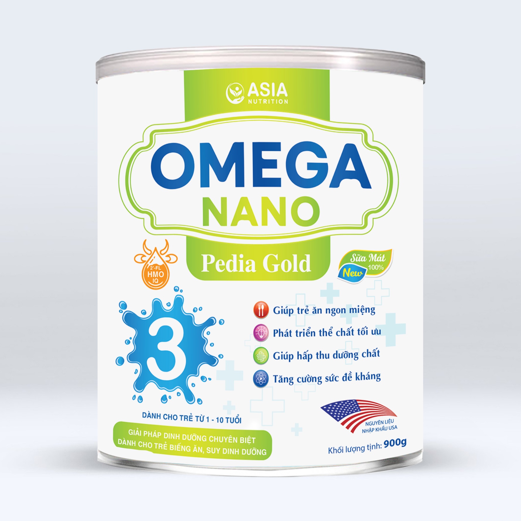 SỮA BỘT CHO BÉ OMEGA NANO PEDIA GOLD