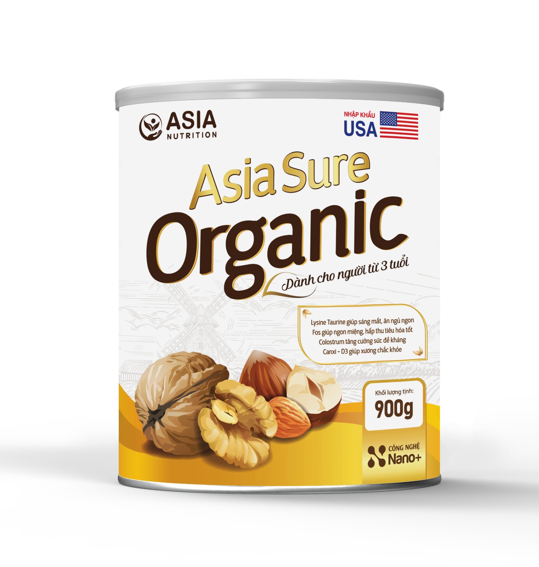 Sữa Dinh Dưỡng phục hồi Asia Sure Organic