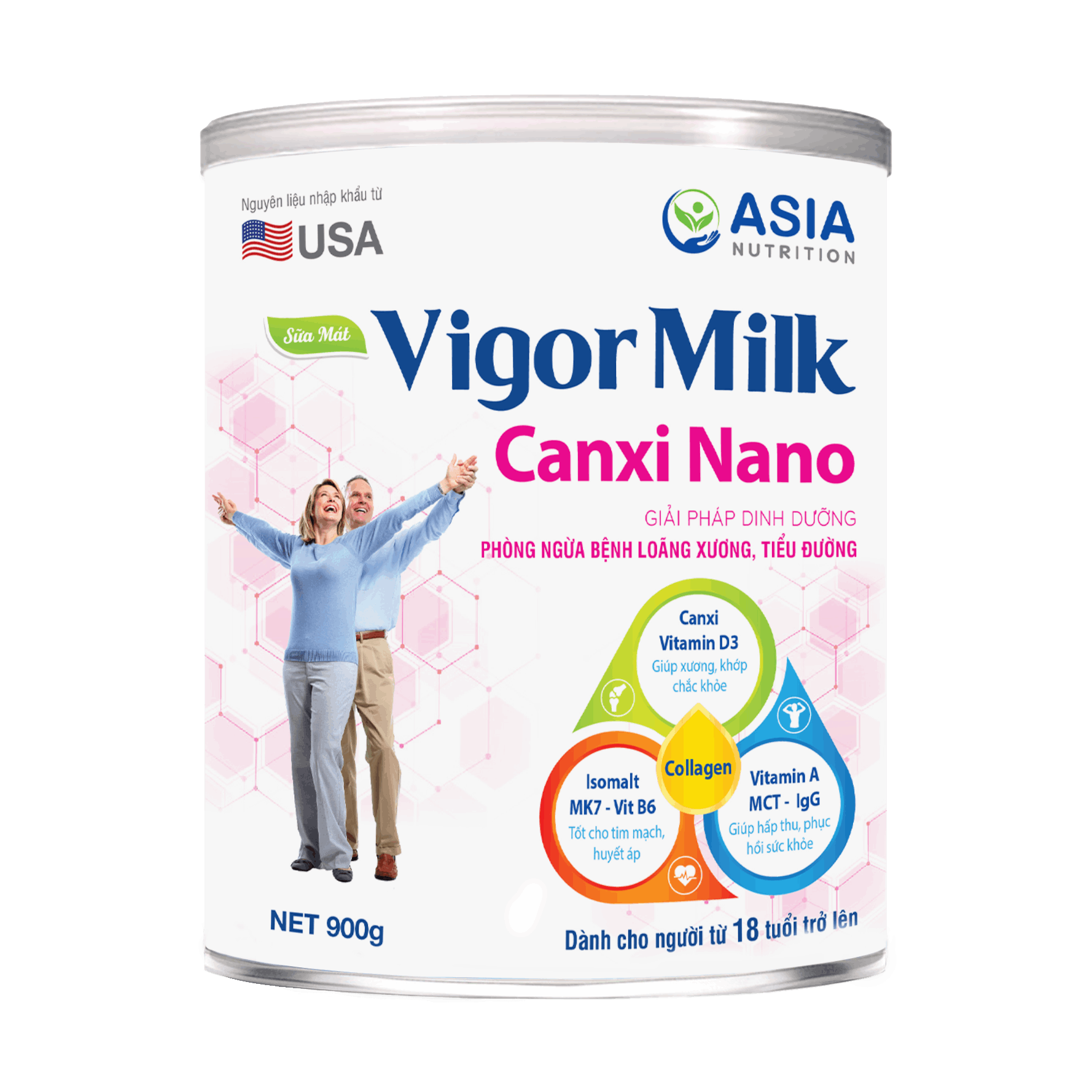 SỮA DINH DƯỠNG VIGORMILK CANXI NANO