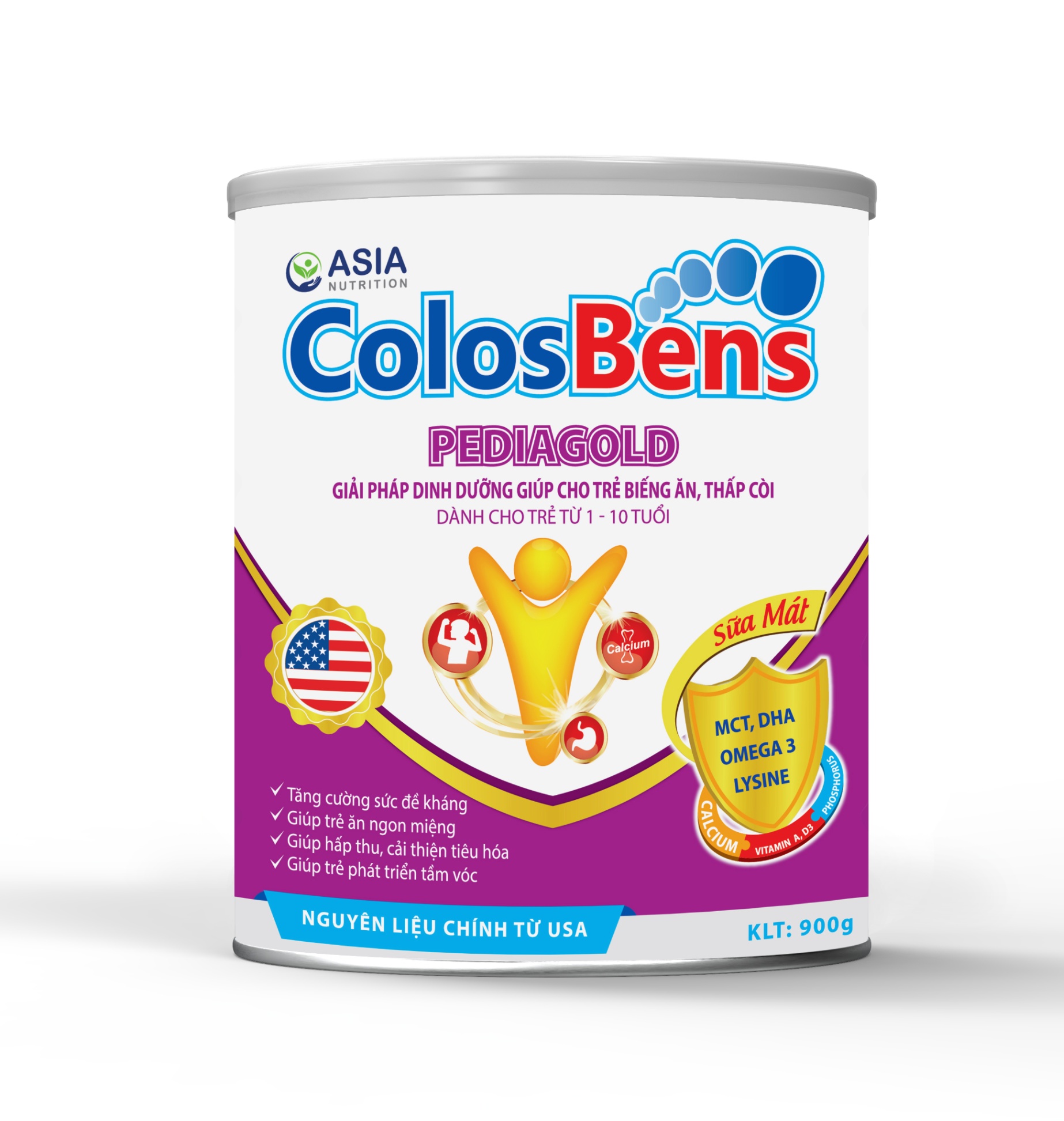 SỮA BỘT CHO BÉ COLOSBEN PEDIA GOLD