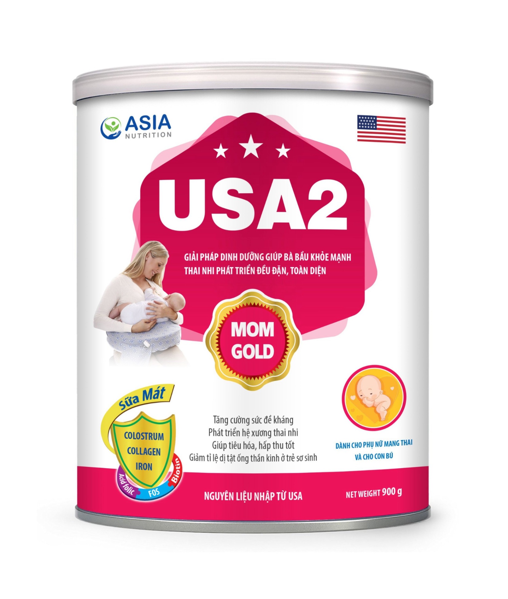 SỮA CHO BÀ BẦU USA2 MOM GOLD