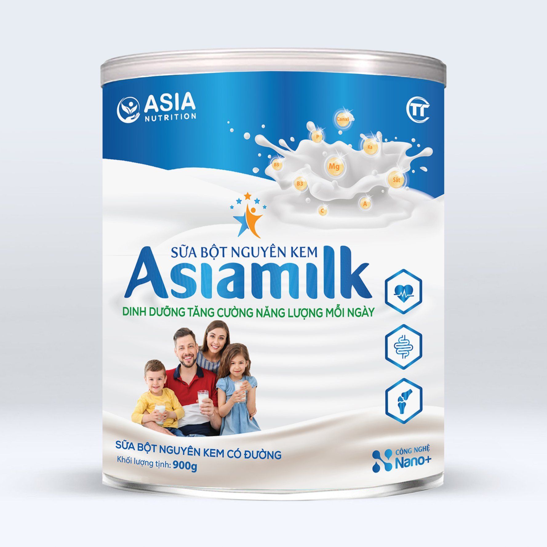 Sữa bột nguyên kêm Asiamilk