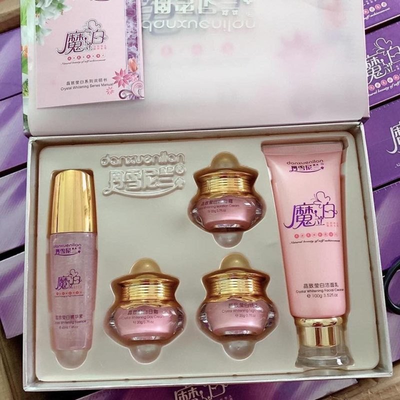 Bộ Mỹ Phẩm Hoàng Cung Hồng 5in1 Chính Hãng