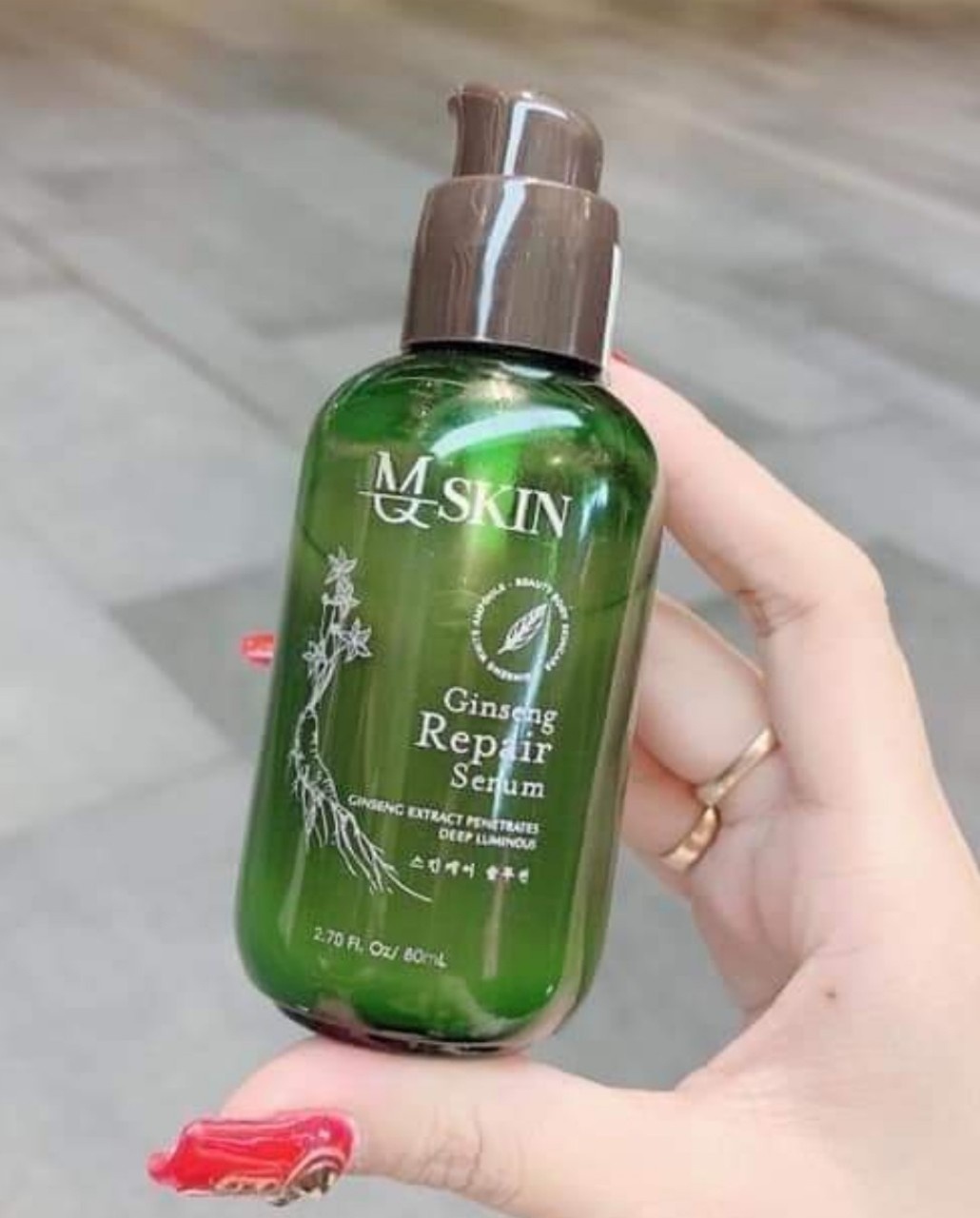 Serum Thay Da Nhân Sâm Mq Skin