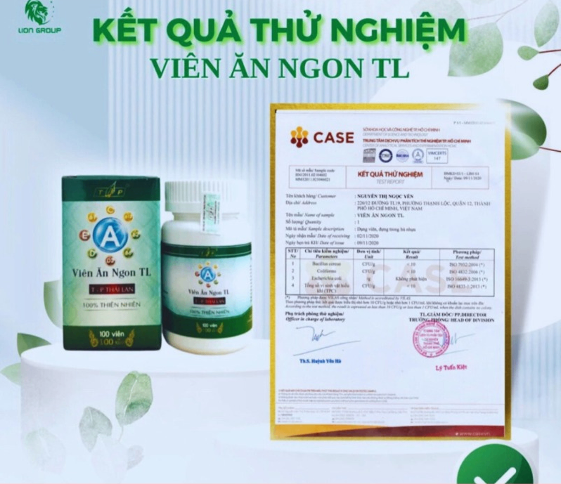 Viên Ăn Ngon Tăng Cân TL Hộp 100 Viên