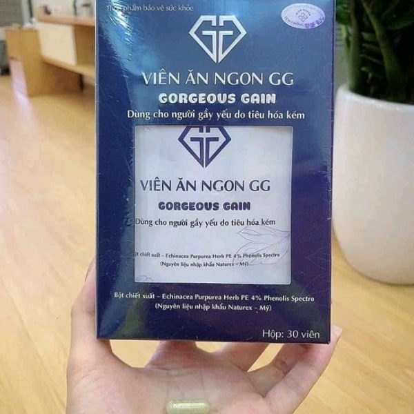 Viên Ăn Ngon GG Gorgeous Gain – Giúp Tăng Cân Hiệu Quả