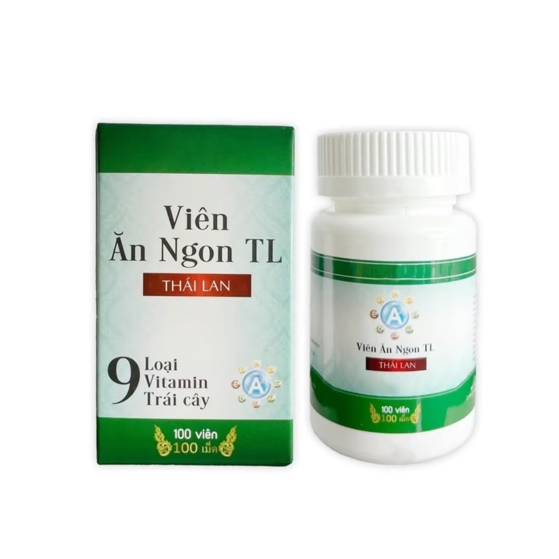 Viên Ăn Ngon Tăng Cân TL Hộp 100 Viên