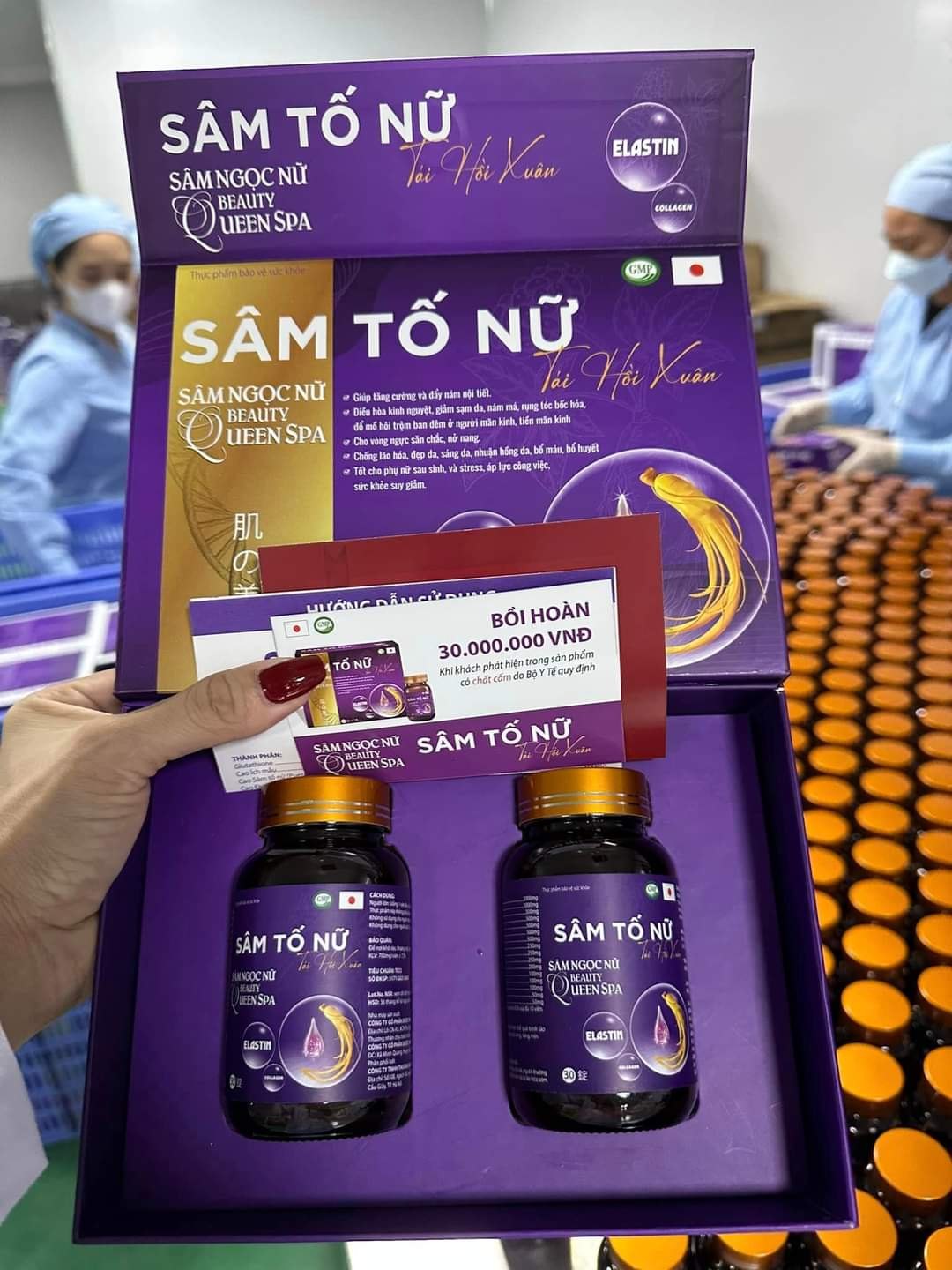 Sâm Tố Nữ Tái Hồi Xuân Beauty Queen spa