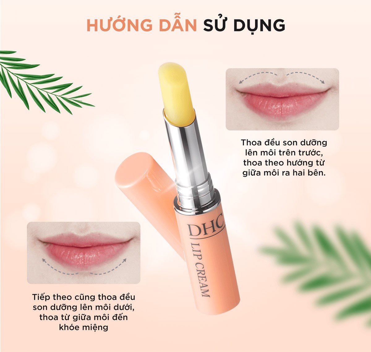 Son Dưỡng Môi DHC Lip Không Màu Hỗ Trợ Giảm Thâm Môi