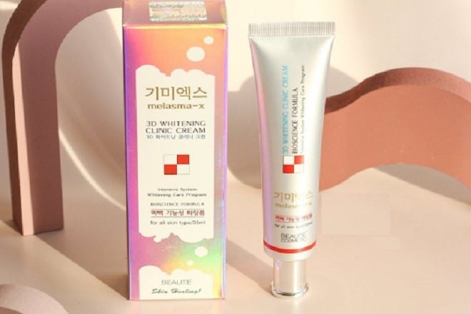 Kem Nám 3D Whitening Clinic Cream Melasma Hàn Quốc