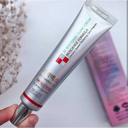 Kem Nám 3D Whitening Clinic Cream Melasma Hàn Quốc