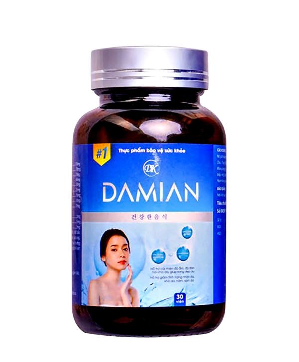 Viên Uống Trắng Da Damian Dakami – Hộp 30 Viên