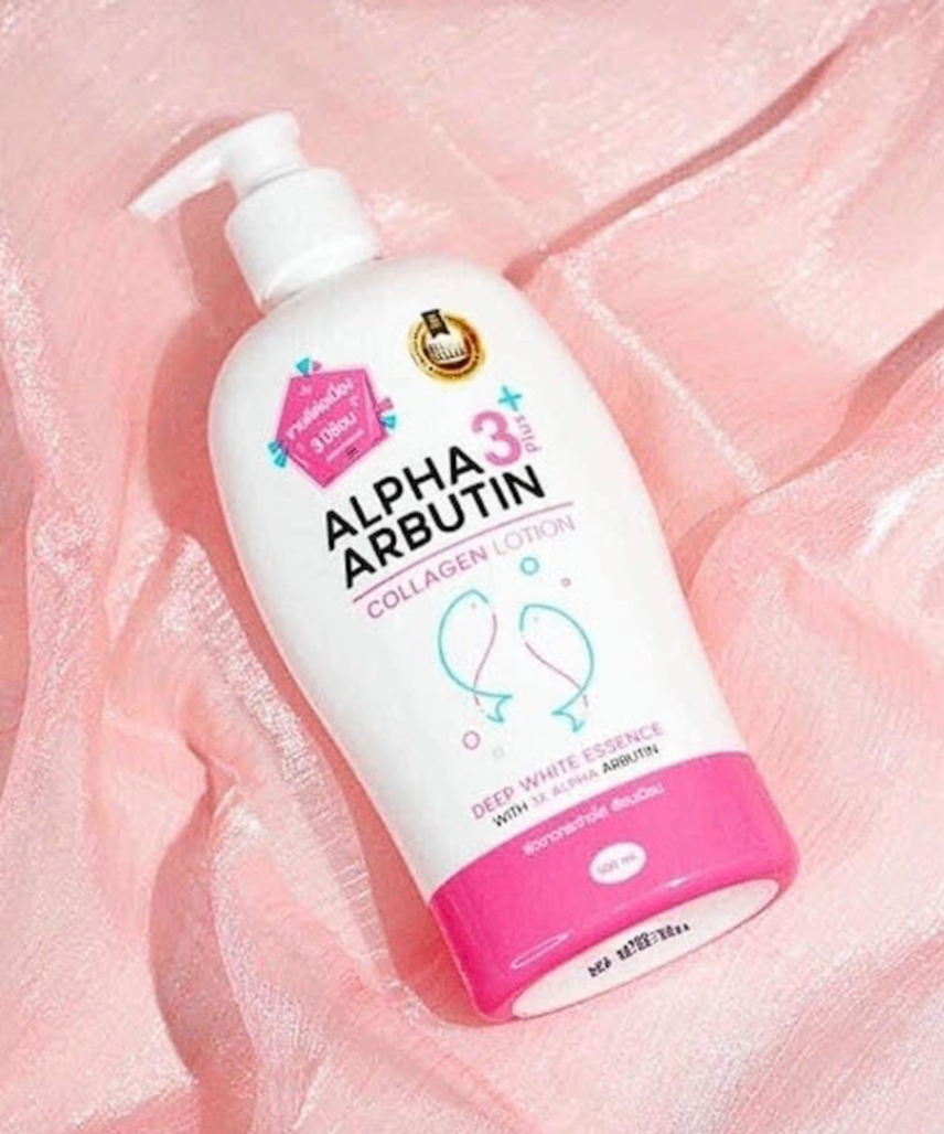 Sữa Dưỡng Thể Alpha Arbutin Collagen Lotion Dưỡng Trắng Da 500ml