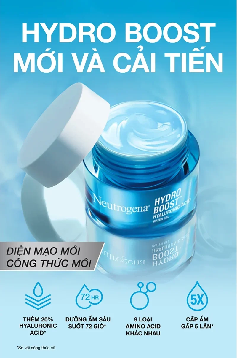 Kem Dưỡng Ẩm Neutrogena Hydro Boost Water Gel (50g)