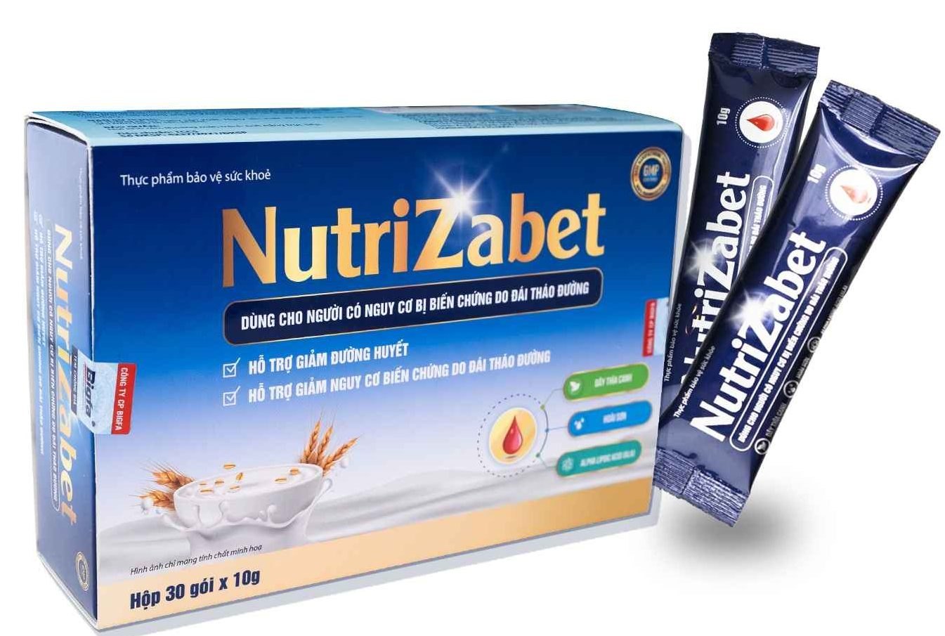 Sữa Hạt NutriZabet Dành Cho Người Tiểu Đường