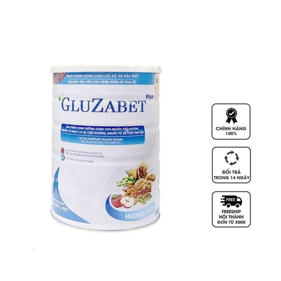 Sữa Tiểu Đường Gluzabet 800gr