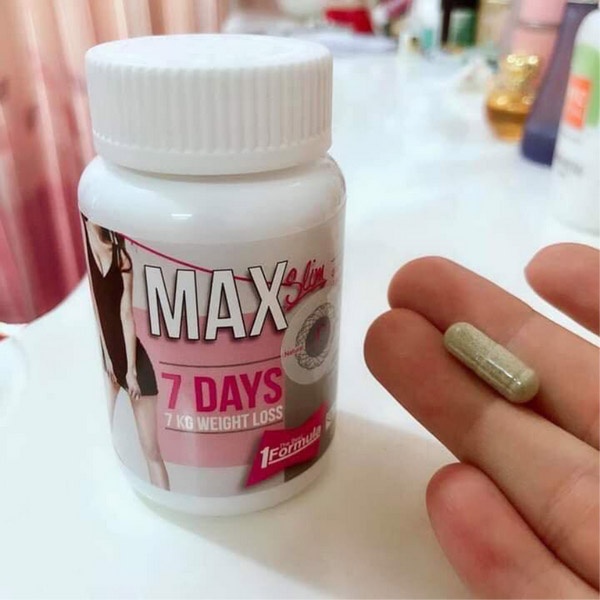 Viên uống giảm cân Max 7 Days Thái Lan 30 viên