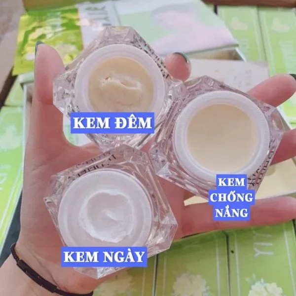 Bộ Kem Yiyimei Chính Hãng 5in1