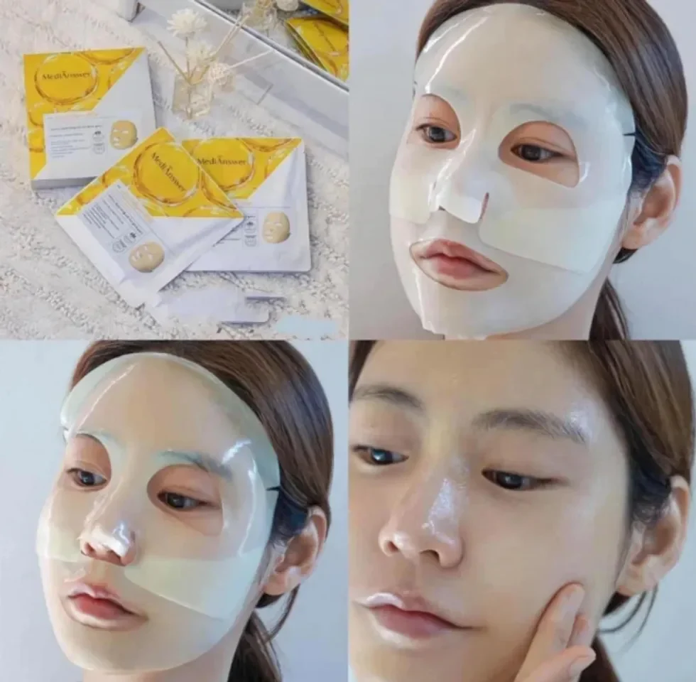 Mặt nạ thạch vàng Medianswer Vita Collagen Mask hộp 5 miếng