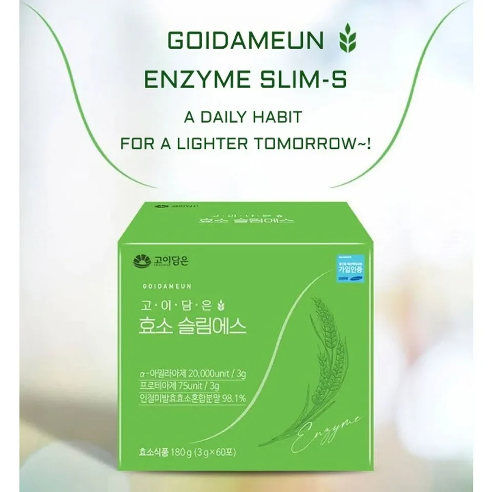 Bột giảm cân Lúa Mạch enzyme Slim Goidameun Hàn Quốc