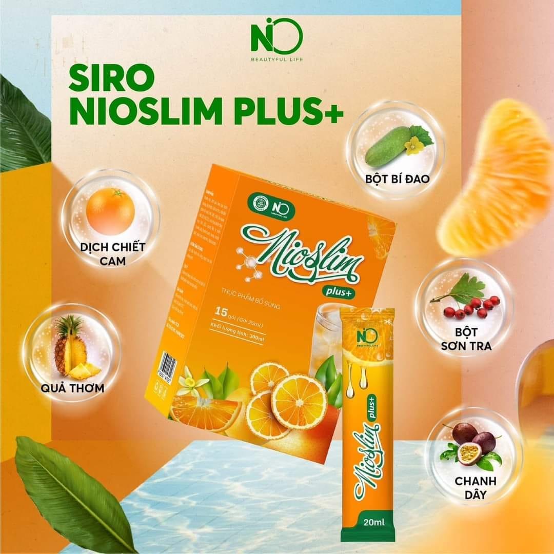 Nio Slim Kẹo Gôm Hỗ Trợ Giảm Cân