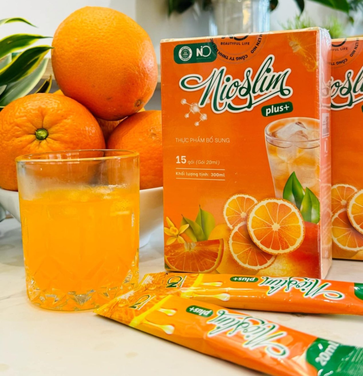 Nio Slim Kẹo Gôm Hỗ Trợ Giảm Cân